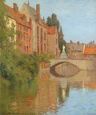 Charles Warren Eaton Bruges oil painting picture